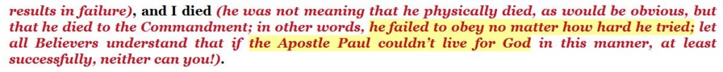 Swaggart says the Apostle Paul was a sinner